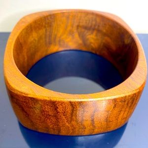 🤎Vintage Wood Bangle Bracelet